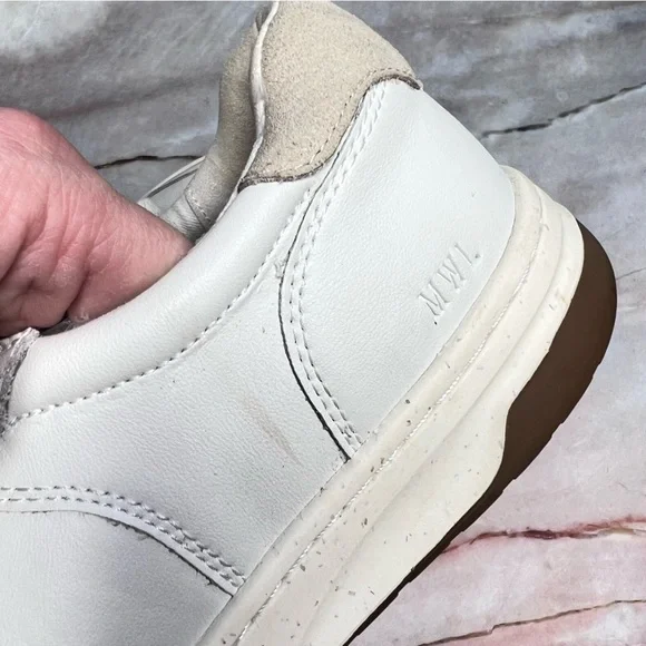 Madewell Court Sneakers Shoes Colorblock Leather and Suede 9 - Picture 9 of 9